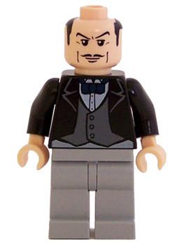 LEGO Minifigure-Alfred the Butler-Batman I-bat014-Creative Brick Builders